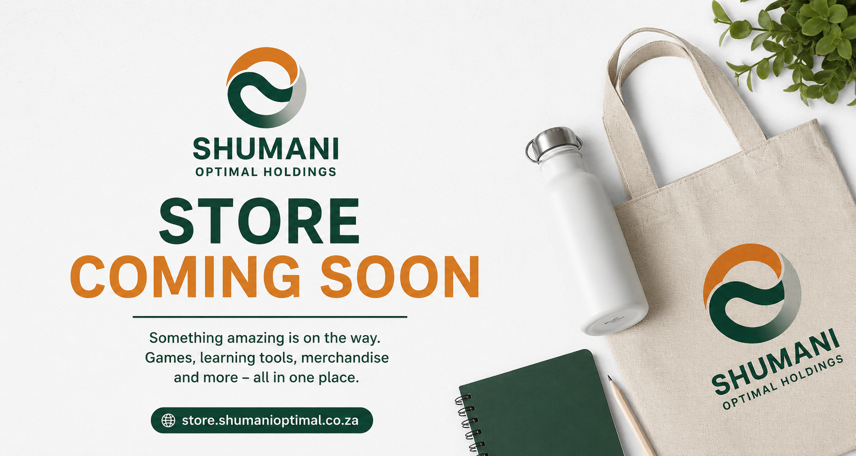 Shumani Optimal Holdings Store Coming Soon Banner